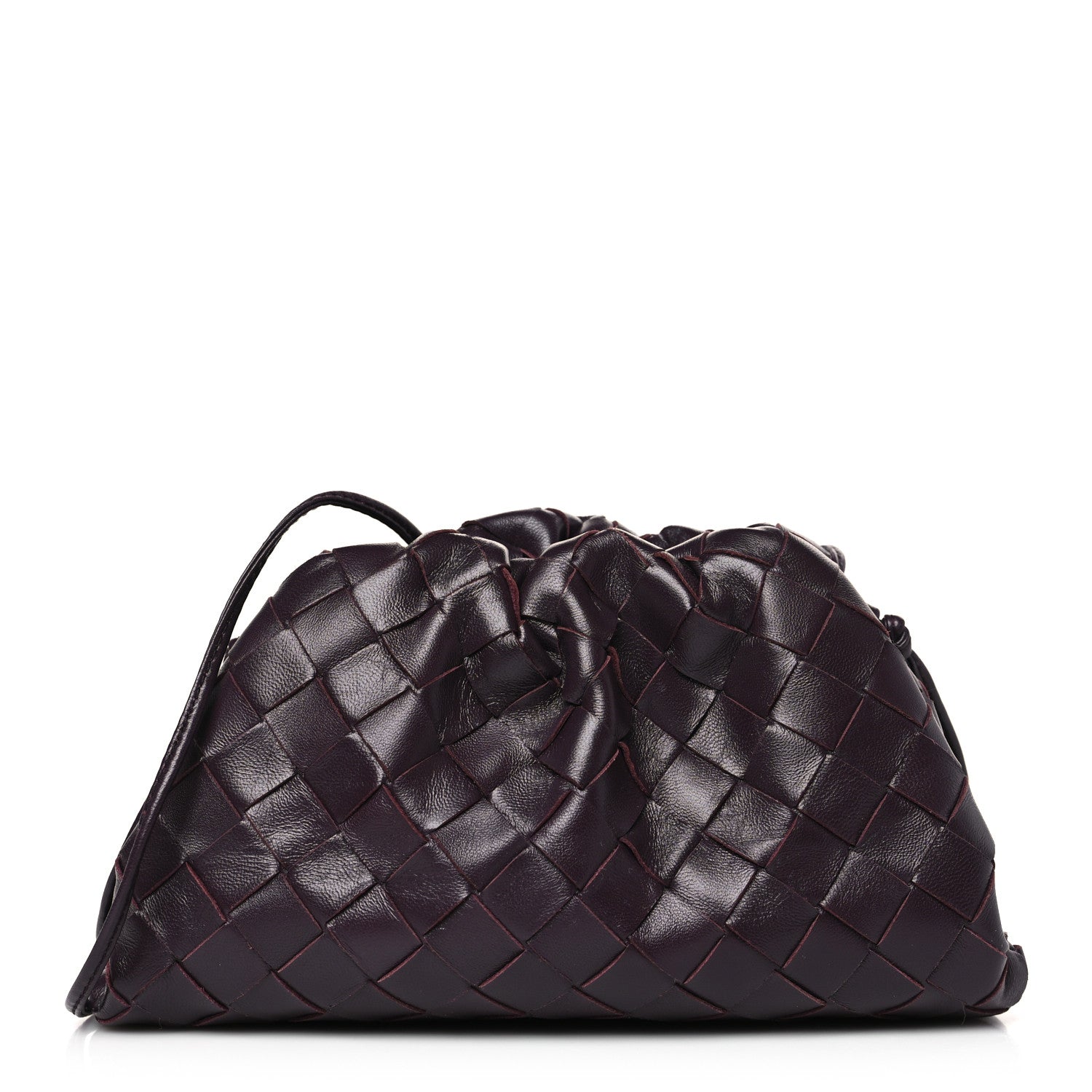Bottega Veneta Nappa Intrecciato The Mini Pouch Grape 1 of 9
