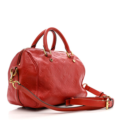 Louis Vuitton Empreinte Speedy Bandouliere 25 Cherry 3 of 21