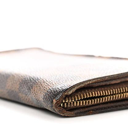 Louis Vuitton Damier Ebene Porte-Monnaie Zippy Wallet 8 of 12