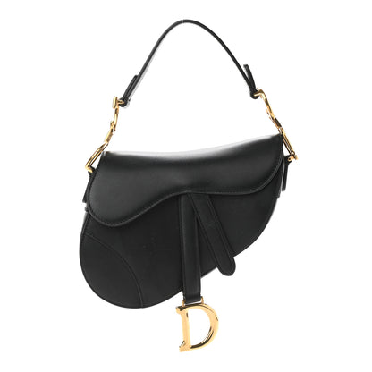 Christian Dior Calfskin Saddle Bag Black 1 of 7