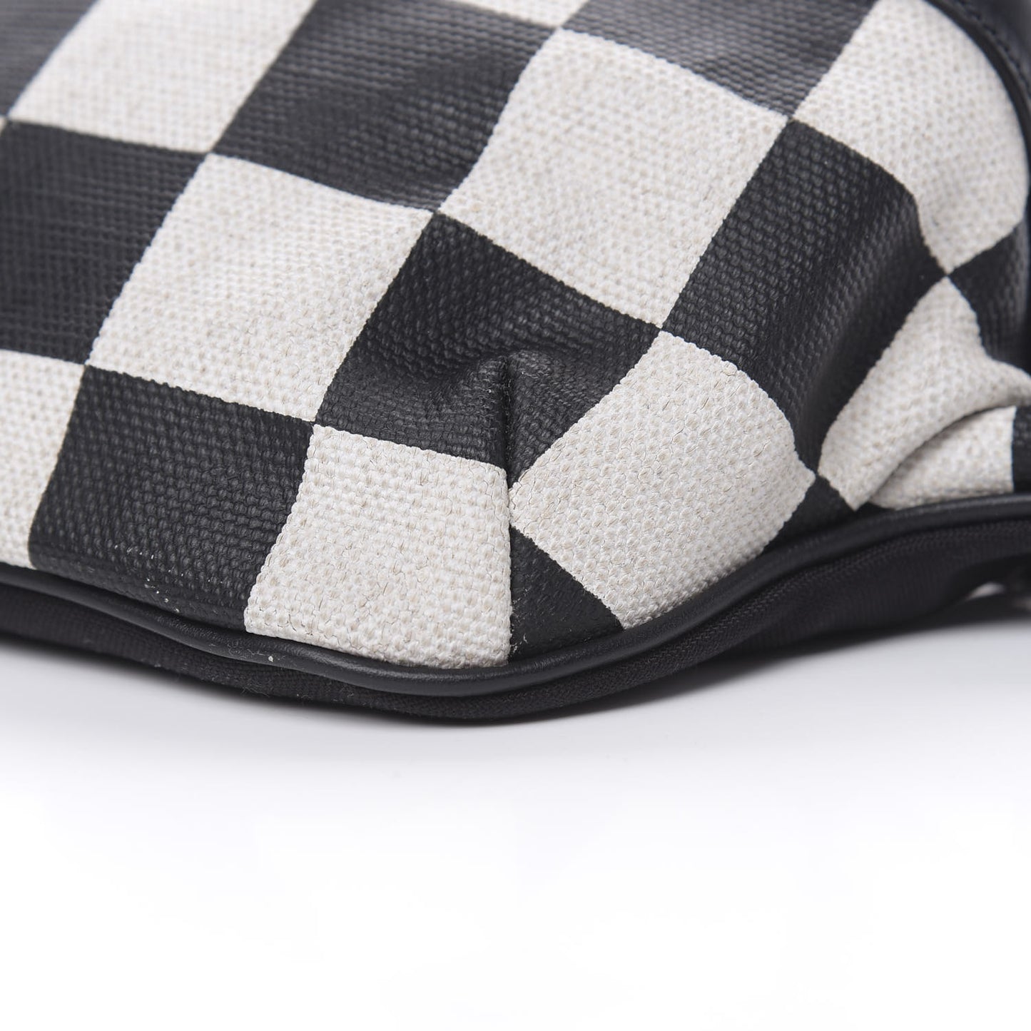 Canvas Classic Belt Bag Black White