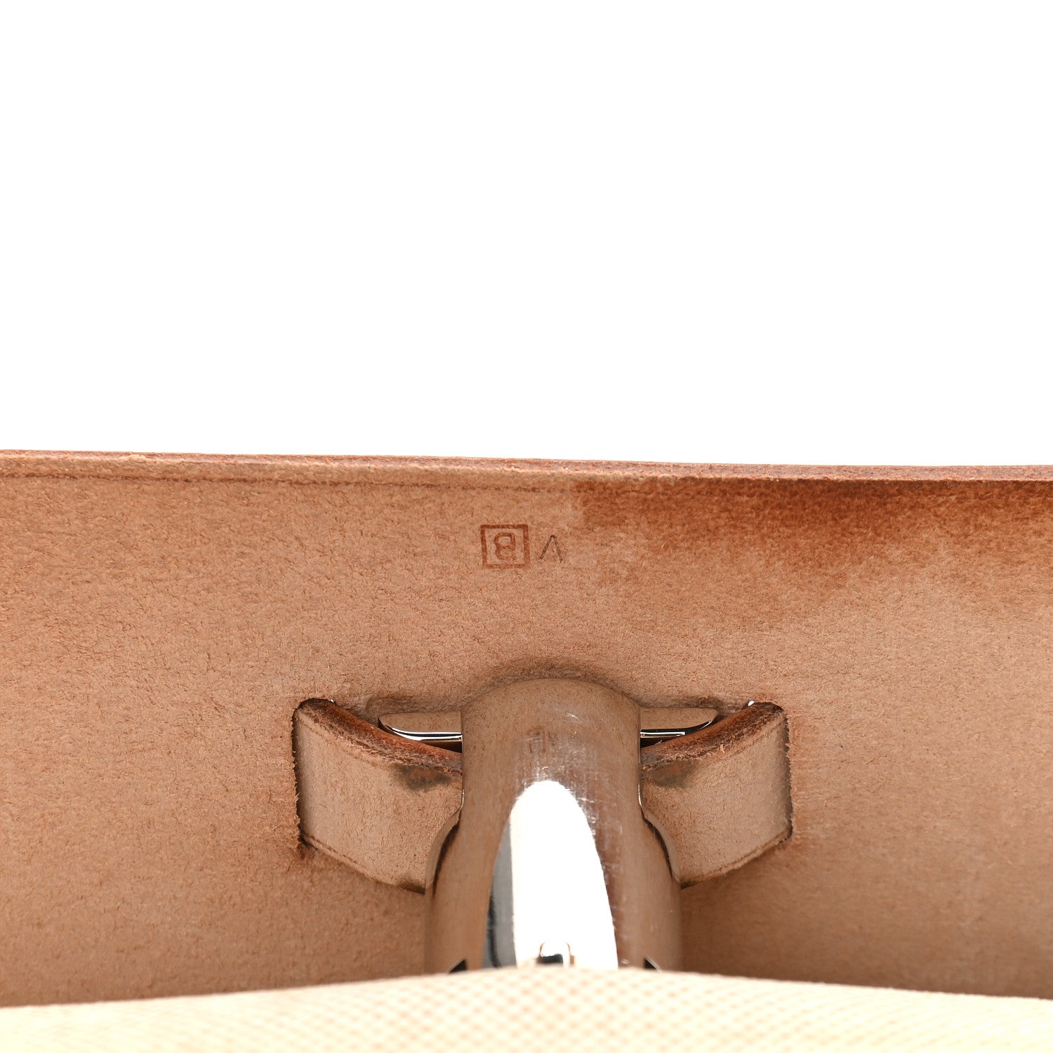 Hermes Toile Vache Calfskin Herbag 39 MM Natural 8 of 13
