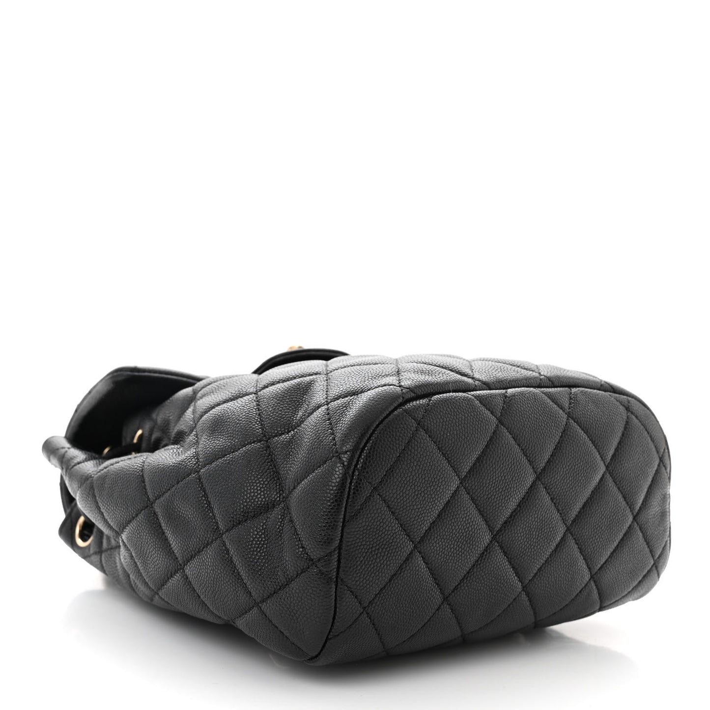 Caviar Quilted Mini Urban Spirit Backpack Black