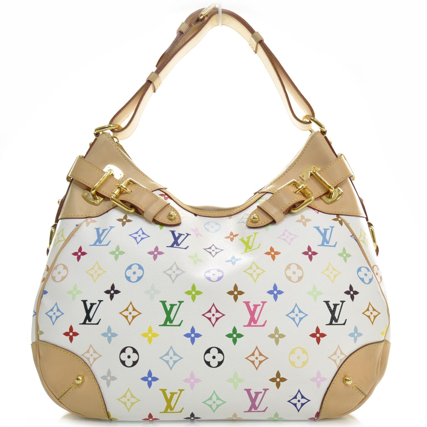 Louis Vuitton Monogram Multicolor Greta White 1 of 9
