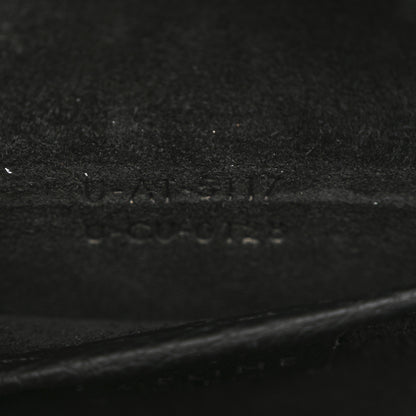 Celine Drummed Calfskin Nano Luggage Black 7 of 12