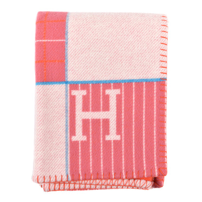 Hermes Wool Cashmere Avalon Passe-Passe Blanket Figue 1 of 3