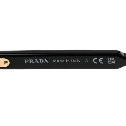 Prada Acetate Sunglasses SPR A11 Black Gold 7 of 8