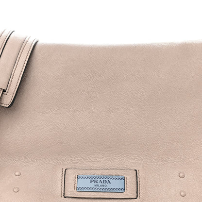 Prada Glace Calf Etiquette Flap Pomice Astrale 11 of 15