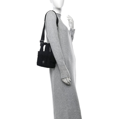 Marc Jacobs Polyester Cotton Mini The Teddy Traveler Tote Bag Black 2 of 10