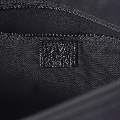 Gucci Denim Monogram Abbey Medium Tote Navy 6 of 9