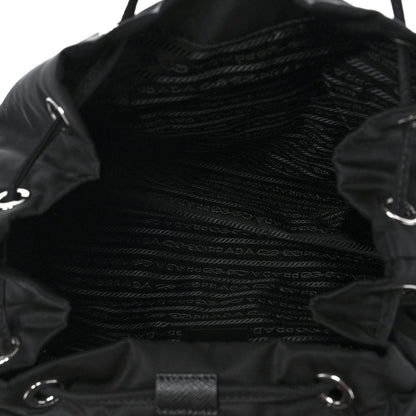 Prada Re-Nylon Saffiano Medium Backpack Black 6 of 9