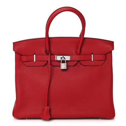 Hermes Togo Birkin 35 Rouge Garance 1 of 12