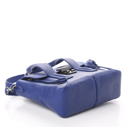 3.1 Phillip Lim 3.1 Textured Calfskin Mini Pashli Satchel Cobalt 3 of 8