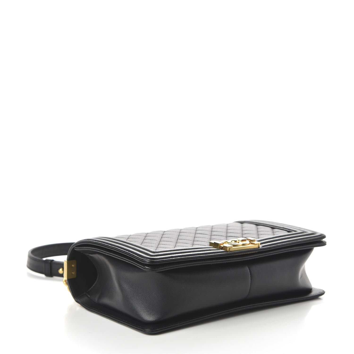 Chanel Calfskin Quilted New Medium Boy Flap Black 4 of 15