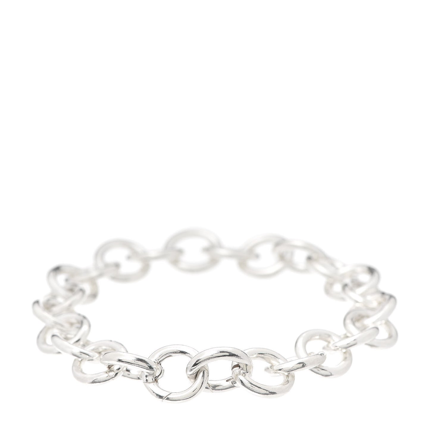 Sterling Silver Oval Link Bracelet