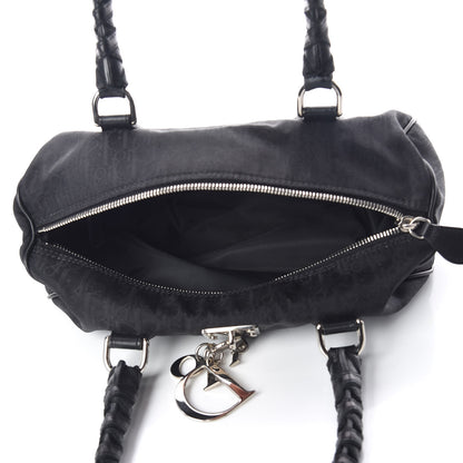 Christian Dior Monogram Lovely Mini Satchel Black 5 of 9