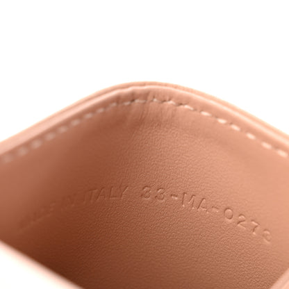 Christian Dior Supple Calfskin Cannage Caro Freesia Card Holder Rose De Vents 7 of 9