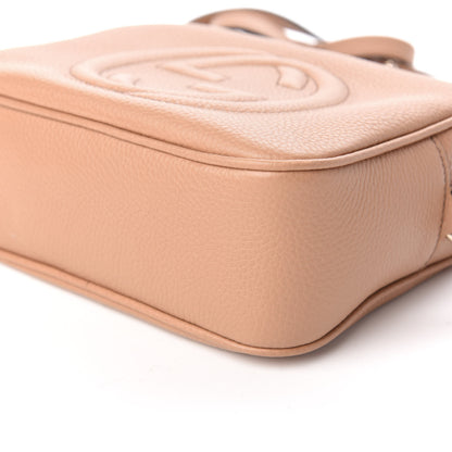 Gucci Pebbled Calfskin Small Soho Disco Bag Rose Beige 7 of 9