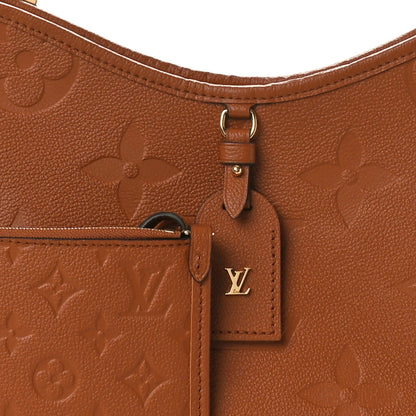 Louis Vuitton Empreinte Carryall PM Cognac 9 of 11