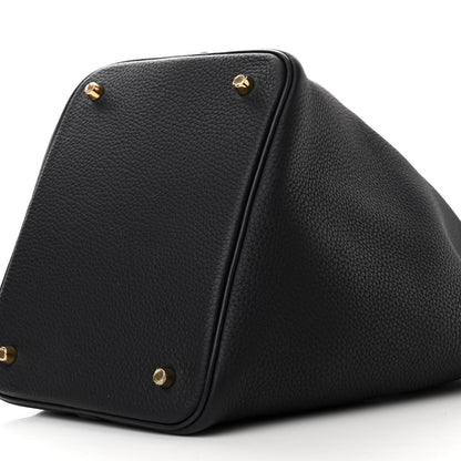 Hermes Taurillon Clemence Picotin Lock 22 MM Bleu Nuit 10 of 11