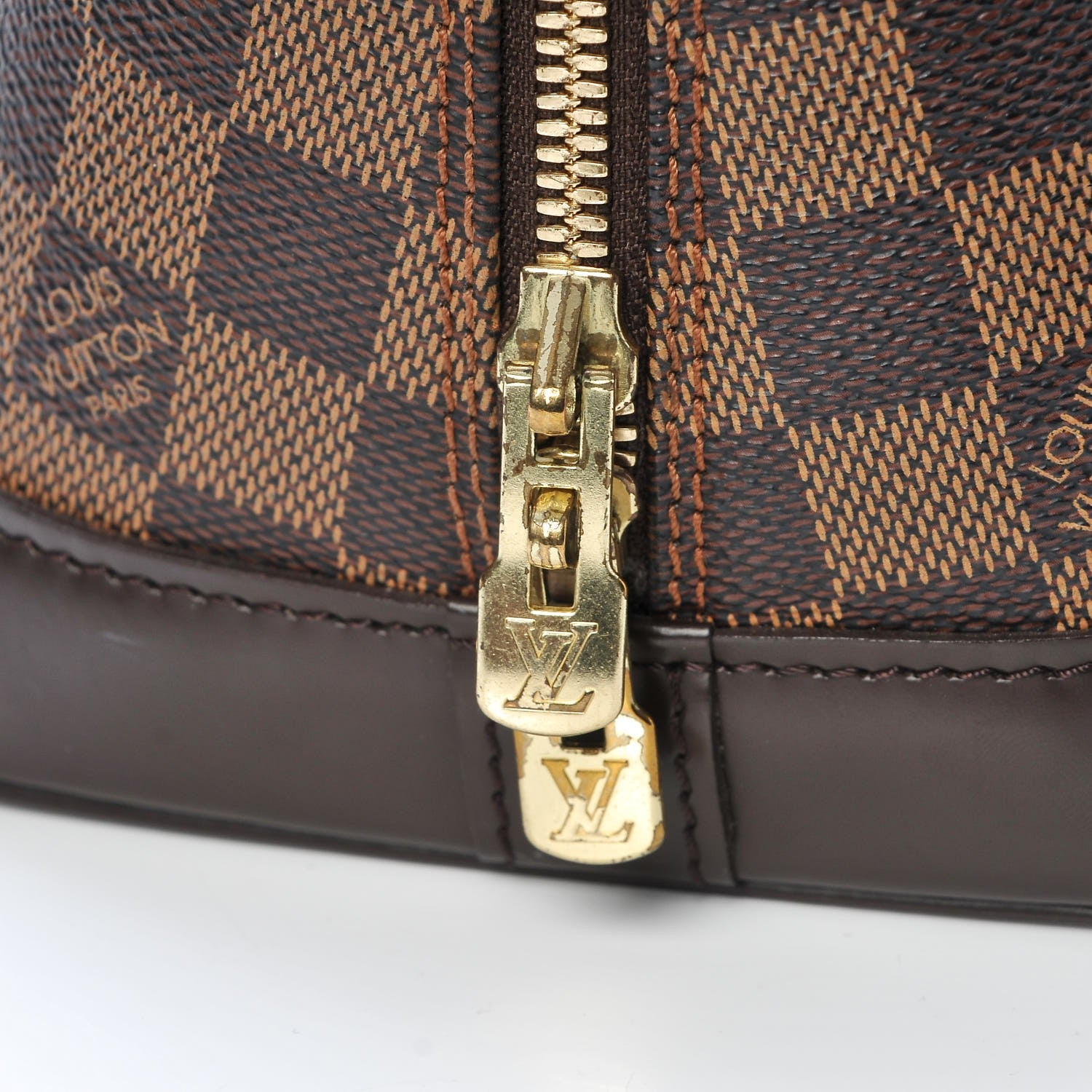 Louis Vuitton Damier Ebene Alma PM 8 of 8