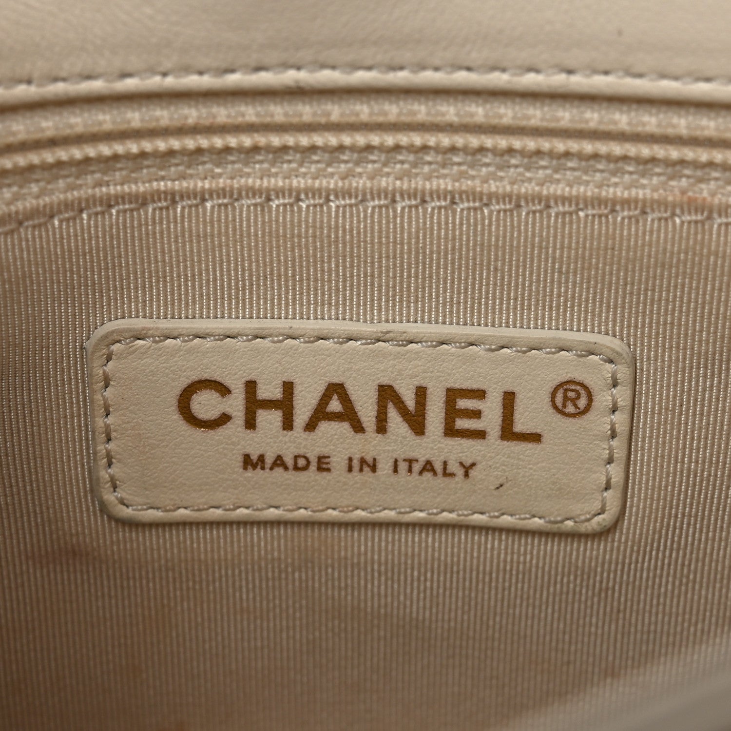 Chanel Lambskin Quilted CC Coin Flap Bag White 6 of 10