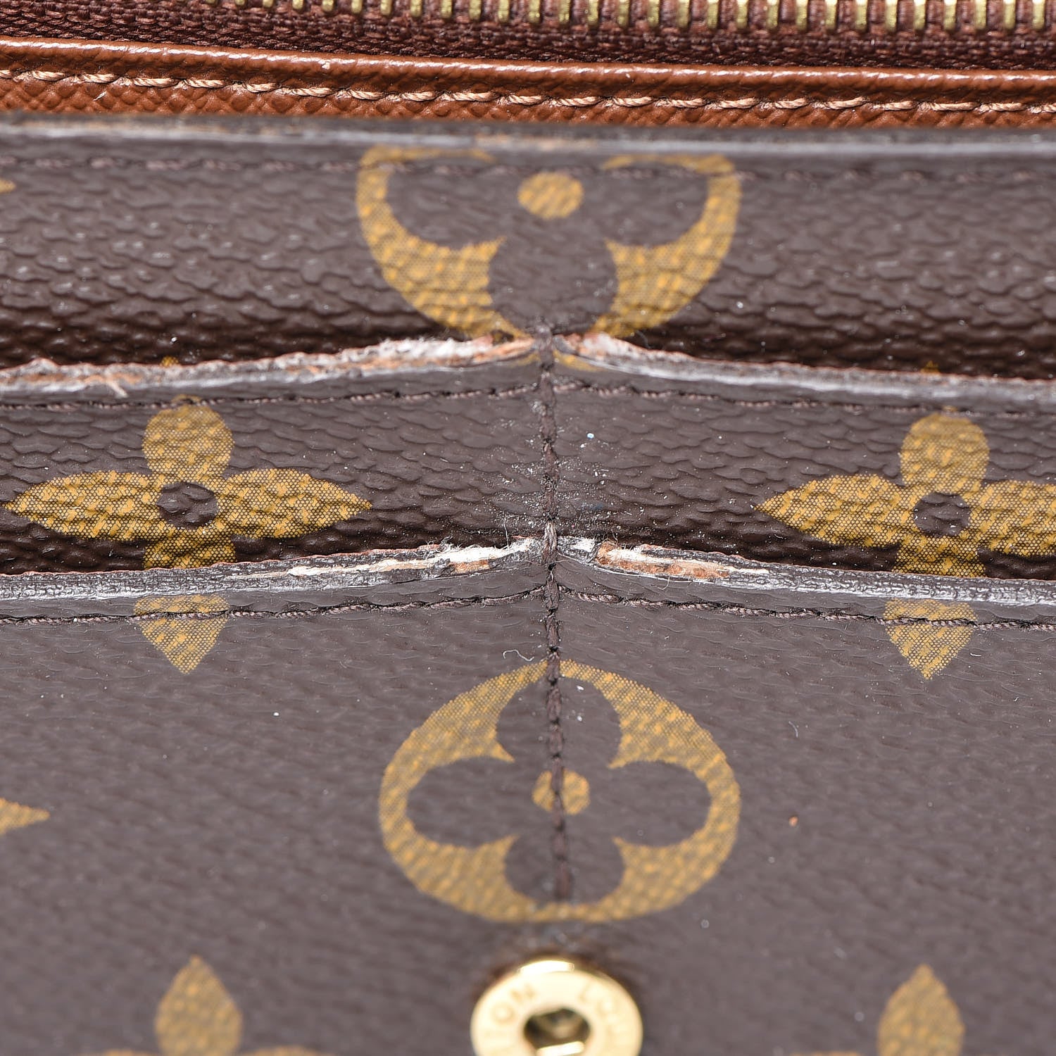 Louis Vuitton Monogram Sarah Wallet NM 9 of 15