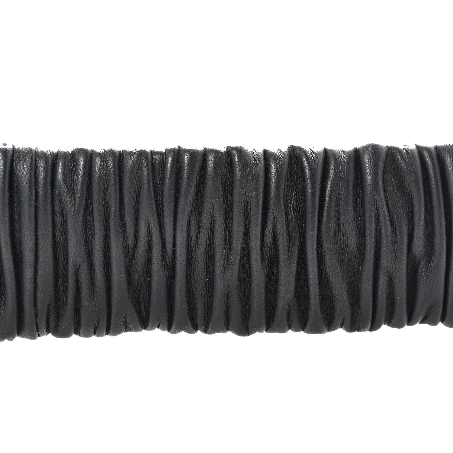 Gucci Calfskin Elastic Torchon Double G 40mm Belt 95 38 Black 3 of 4