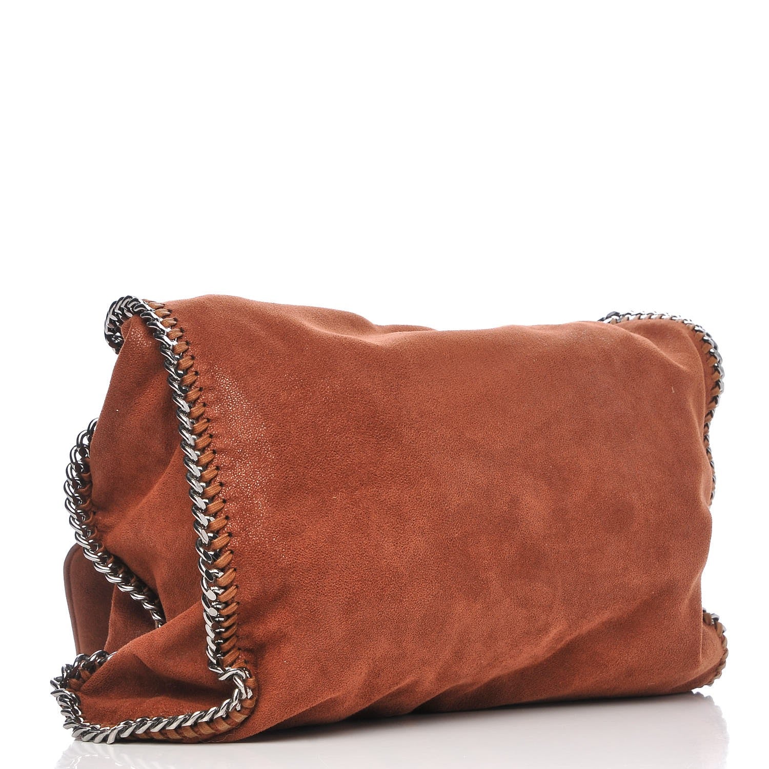 Stella McCartney Shaggy Deer Big Falabella Tote Brown 4 of 9