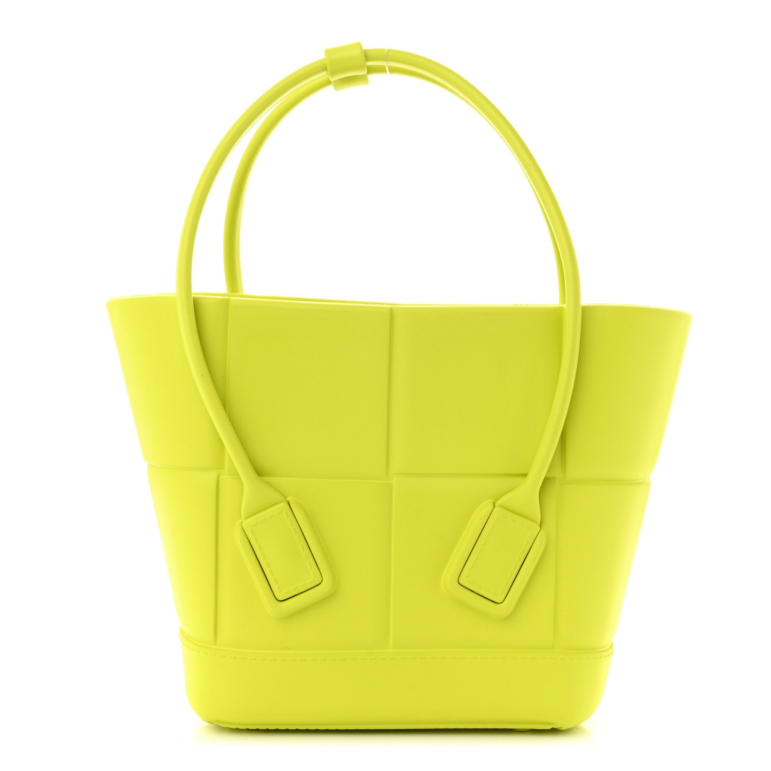 Bottega Veneta Rubber Maxi Intrecciato Mini Arco Kiwi Green 1 of 12