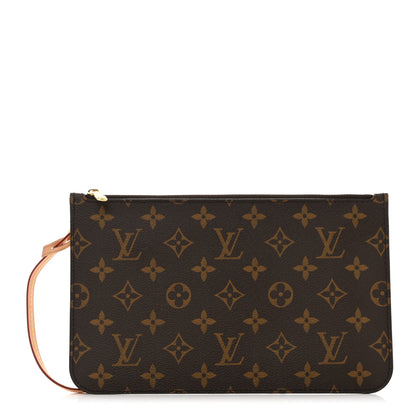 Louis Vuitton LOUIS VUITTON Monogram Neverfull MM GM Pochette 1 of 6