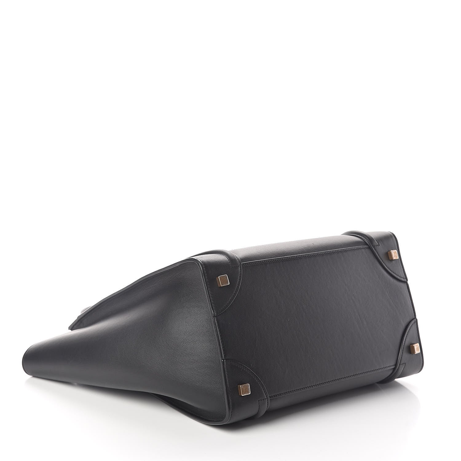 Celine Smooth Calfskin Mini Luggage Black 4 of 9