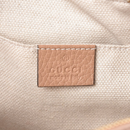 Gucci Pebbled Calfskin Small Soho Disco Bag Rose Beige 6 of 11