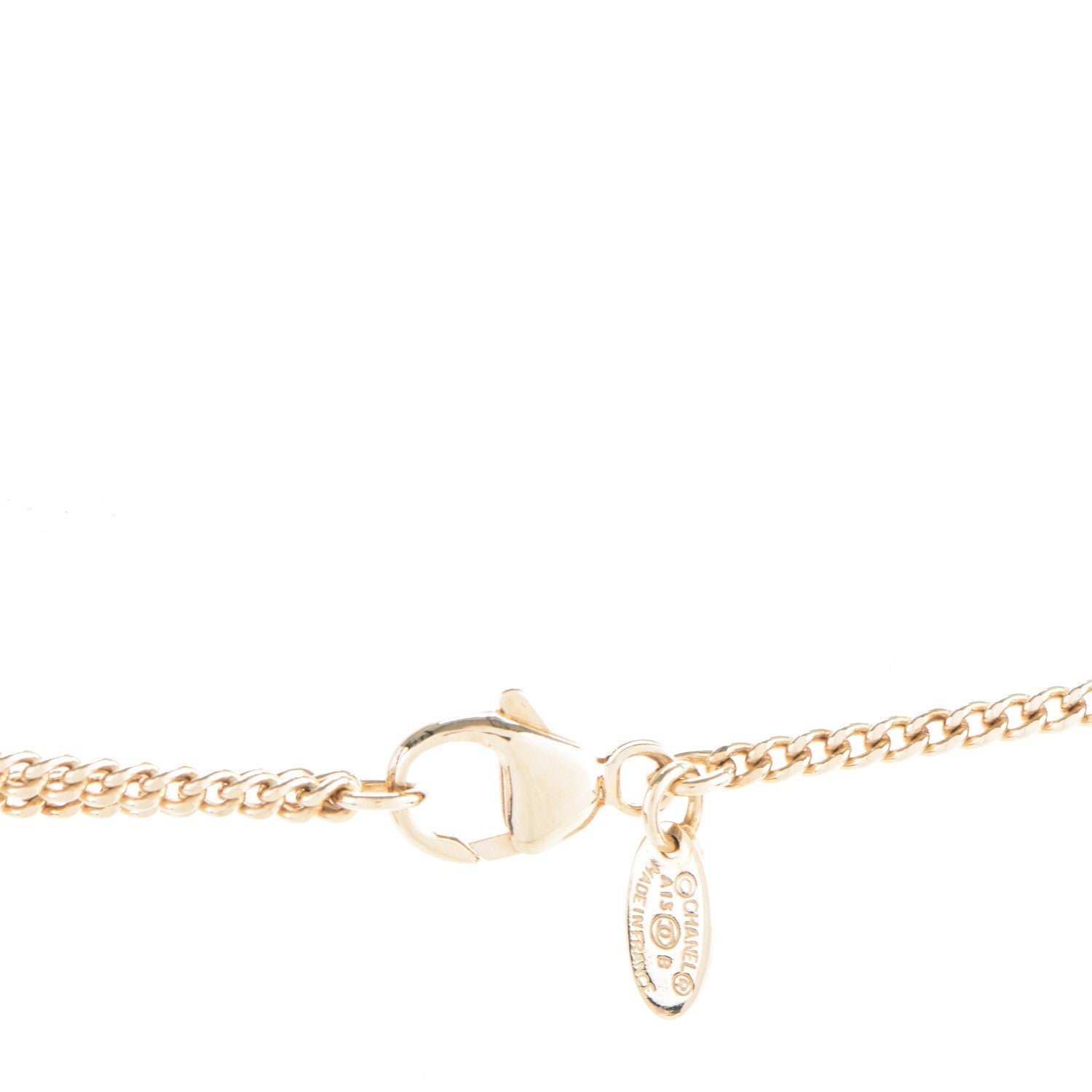 Chanel Timeless CC Necklace Gold 3 of 4