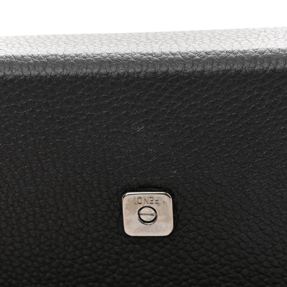 Fendi Vitello Cher Baguette Soft Trunk Phone Pouch Black 11 of 13