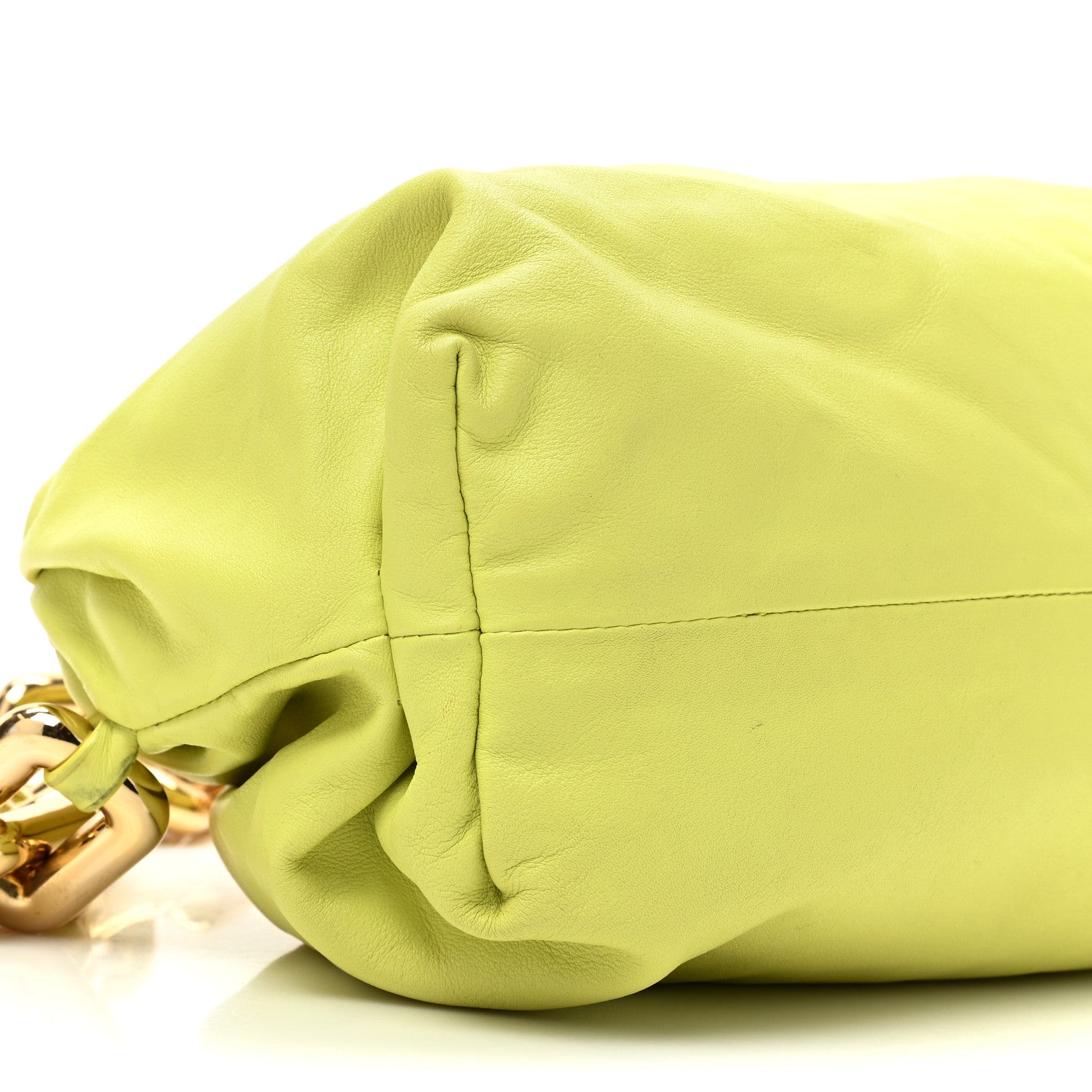Bottega Veneta Calfskin The Pouch Chain Seagrass 8 of 11