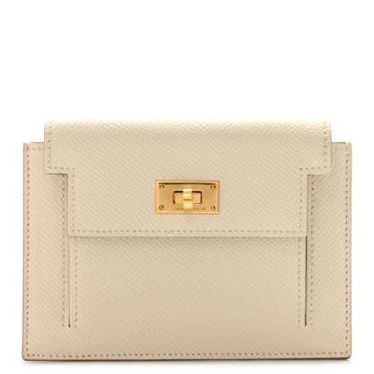 Hermes Epsom Kelly Pocket Compact Wallet Craie 1 of 8