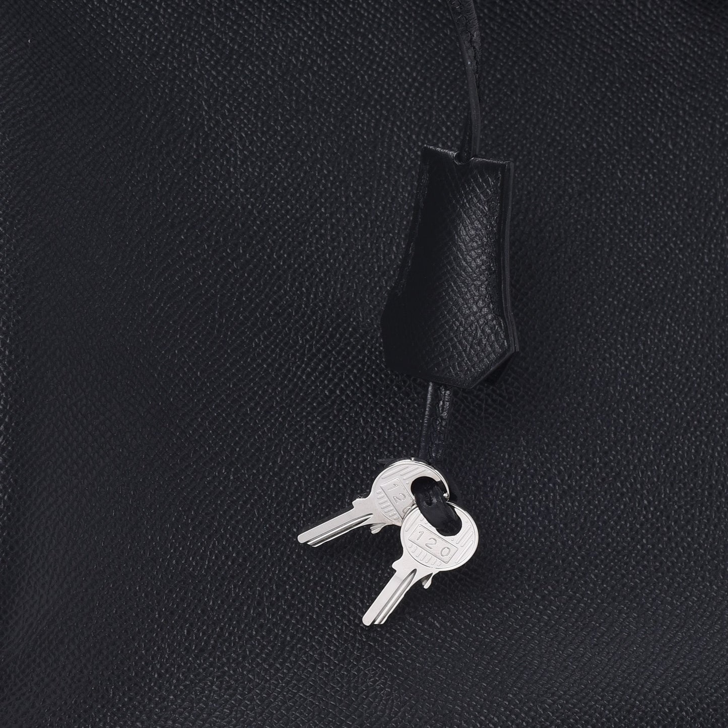 Epsom Birkin 35 Black
