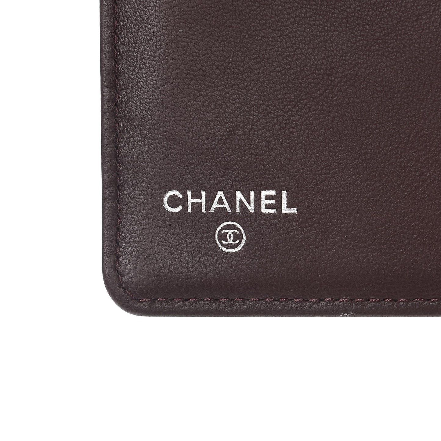 Aged Calfskin Quilted Reissue 2.55 Yen Wallet Black