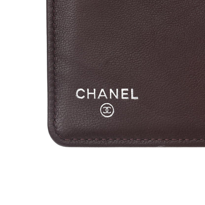 Chanel Aged Calfskin Quilted Reissue 2.55 Yen Wallet Black 6 of 9