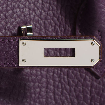 Hermes Fjord Birkin 35 Cassis 8 of 27