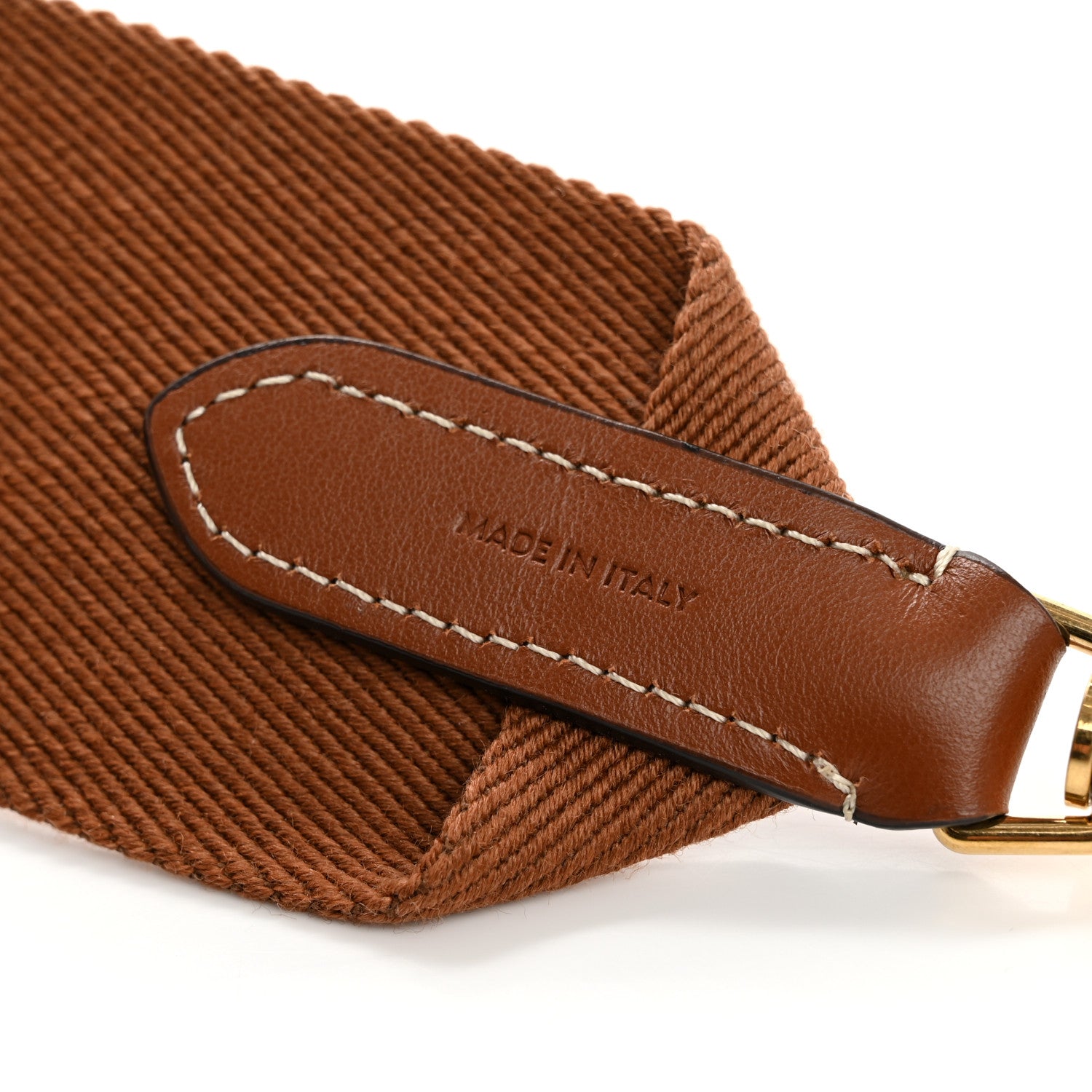 Celine Jacquard Wool Strap Light Brown 5 of 7