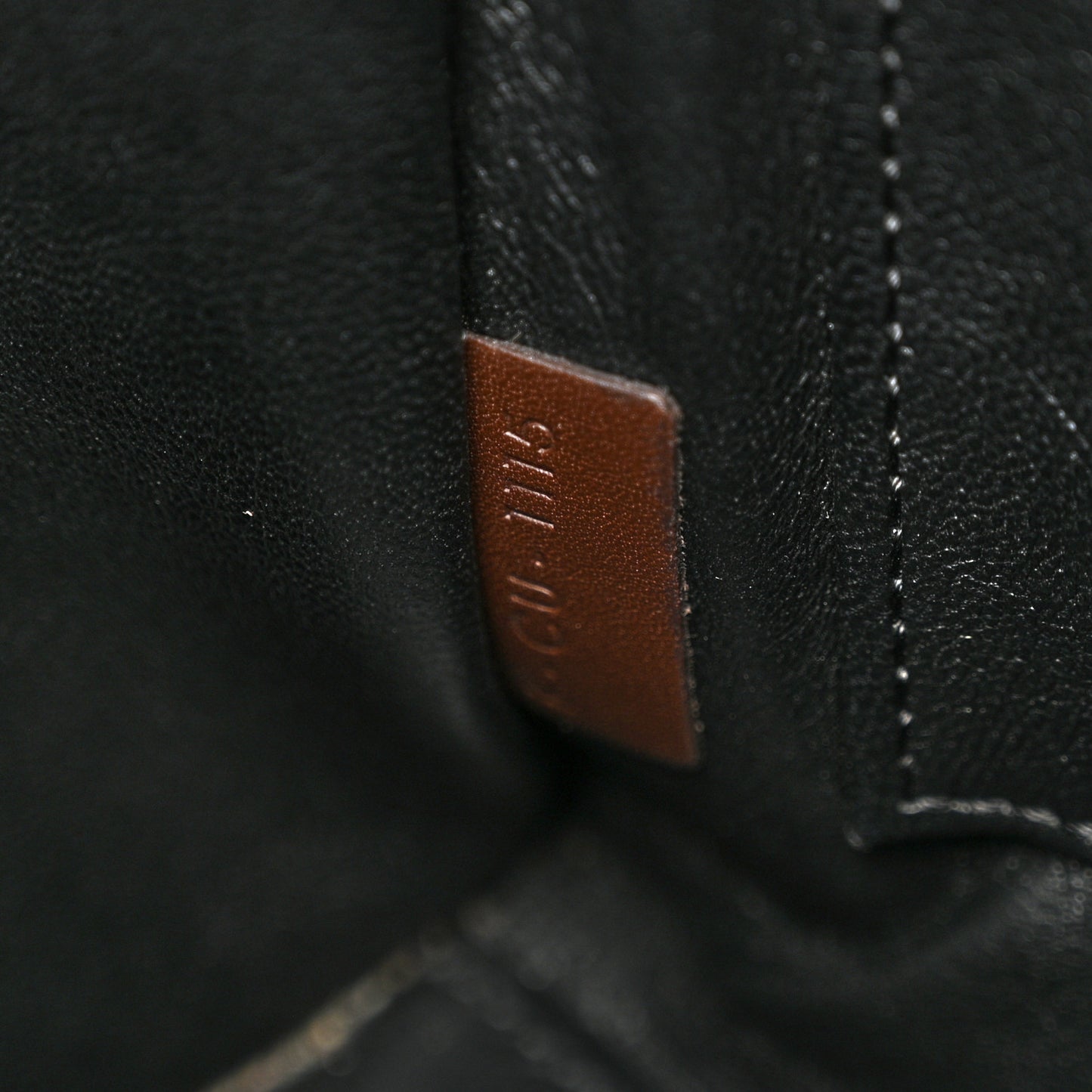 Smooth Calfskin Bullhide Nano Tri-Color Luggage Indigo