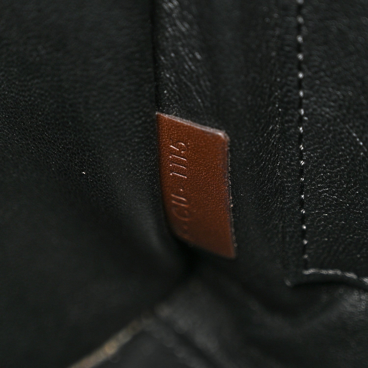 Celine Smooth Calfskin Bullhide Nano Tri-Color Luggage Indigo 7 of 11
