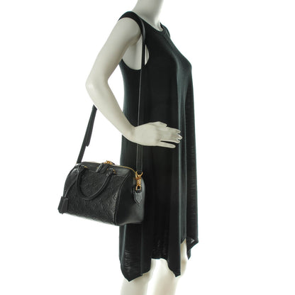 Louis Vuitton Empreinte Speedy Bandouliere 25 NM Black 2 of 7