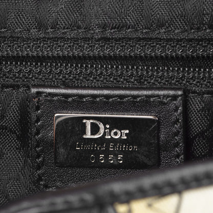 Christian Dior Canvas Paris 50s Saddle Bag Multicolor 5 of 7