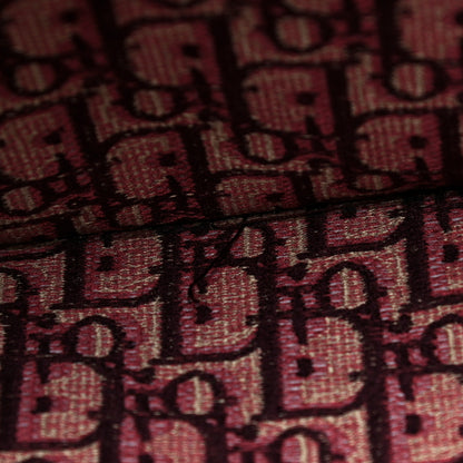 Christian Dior Oblique Medium Book Tote Burgundy Multicolor 9 of 10