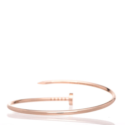 Cartier 18K Pink Gold Small Juste Un Clou Bracelet 16 3 of 6