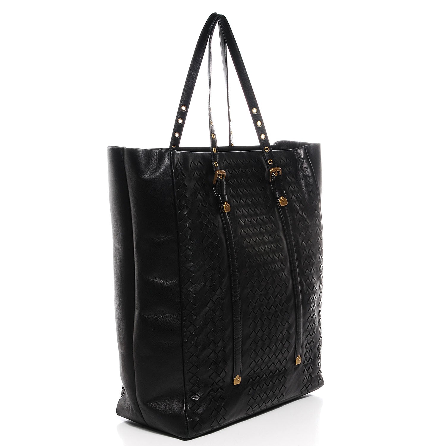 Bottega Veneta Nappa Intrecciato Tote Nero Black 3 of 7
