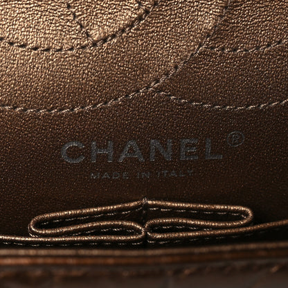 Chanel Metallic Aged Calfskin Quilted 2.55 Reissue 226 Flap Dark Copper 6 of 9